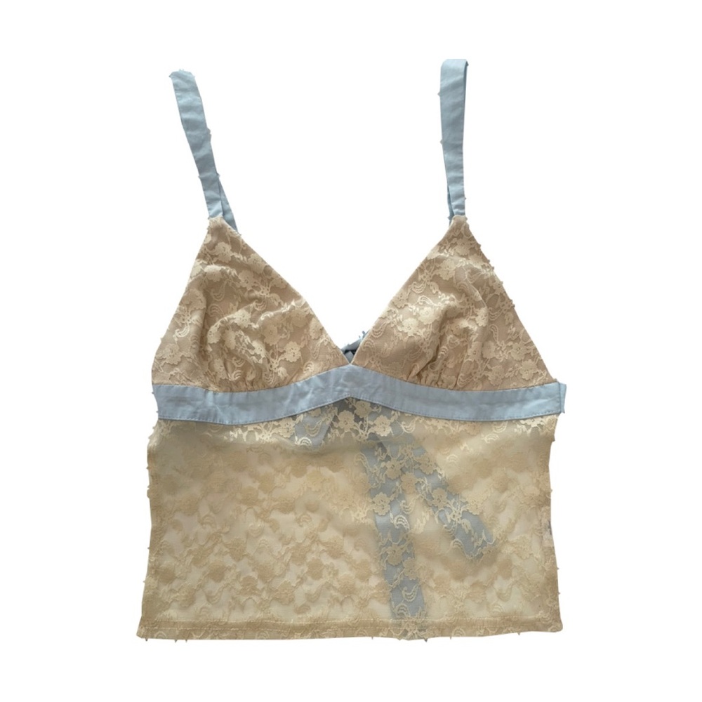 Open Back Edikted Lace Tank